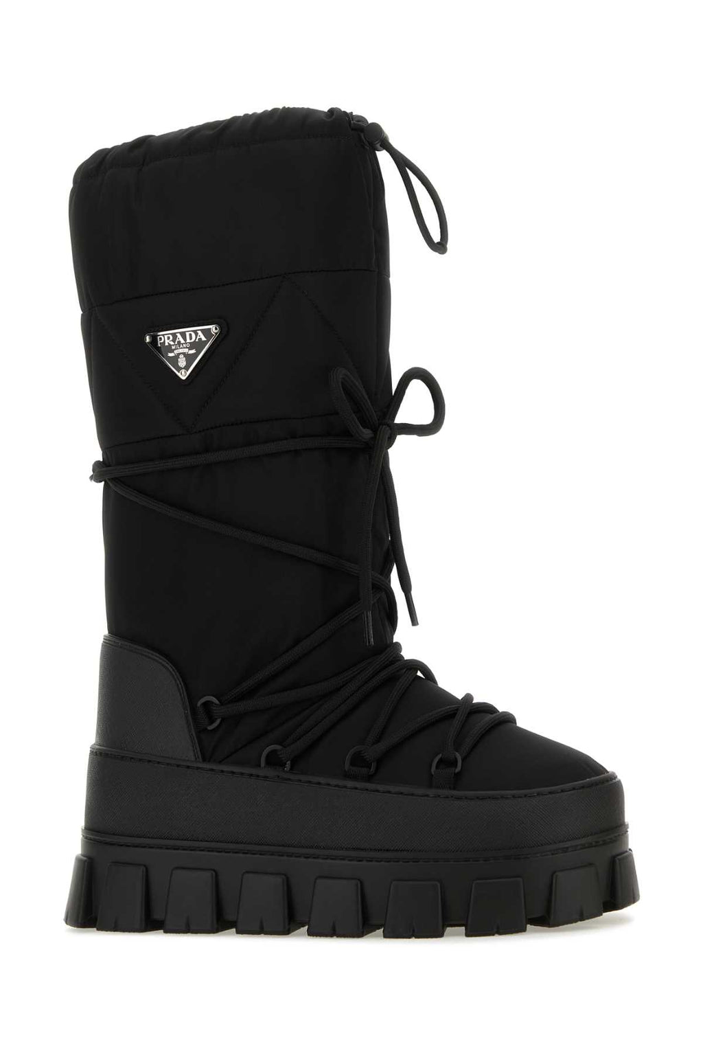 PRADA STIVALI For UNISEX 100%POLIAMMIDERICICLATA-100%VITELLO