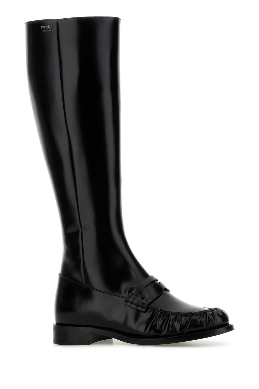 PRADA STIVALI For Women Exterior: 100% Leather Interior: 100% Leather Sole: Rubber