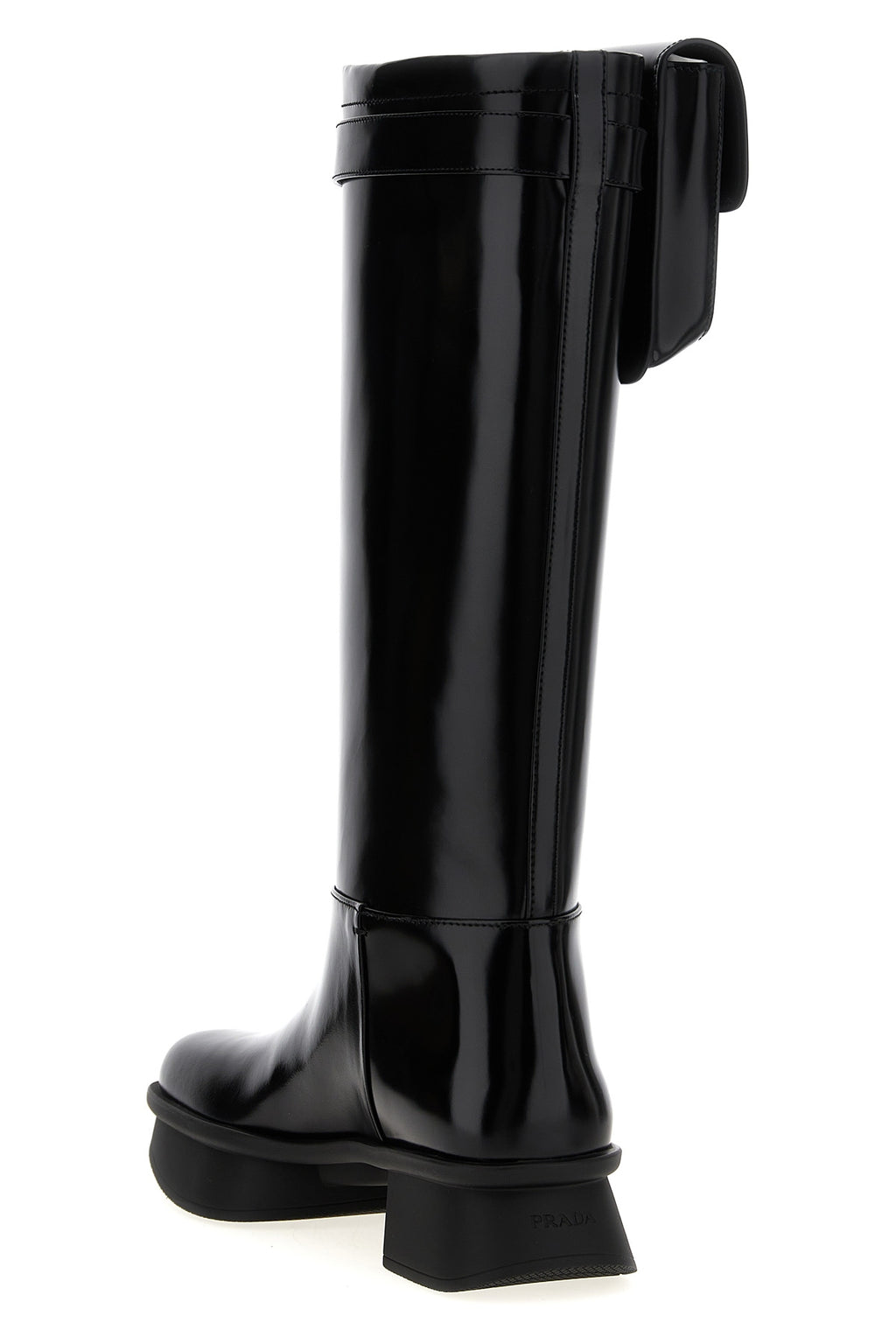 PRADA 'Equal' boots For Women 100% calfskin leather (Bos Taurus)