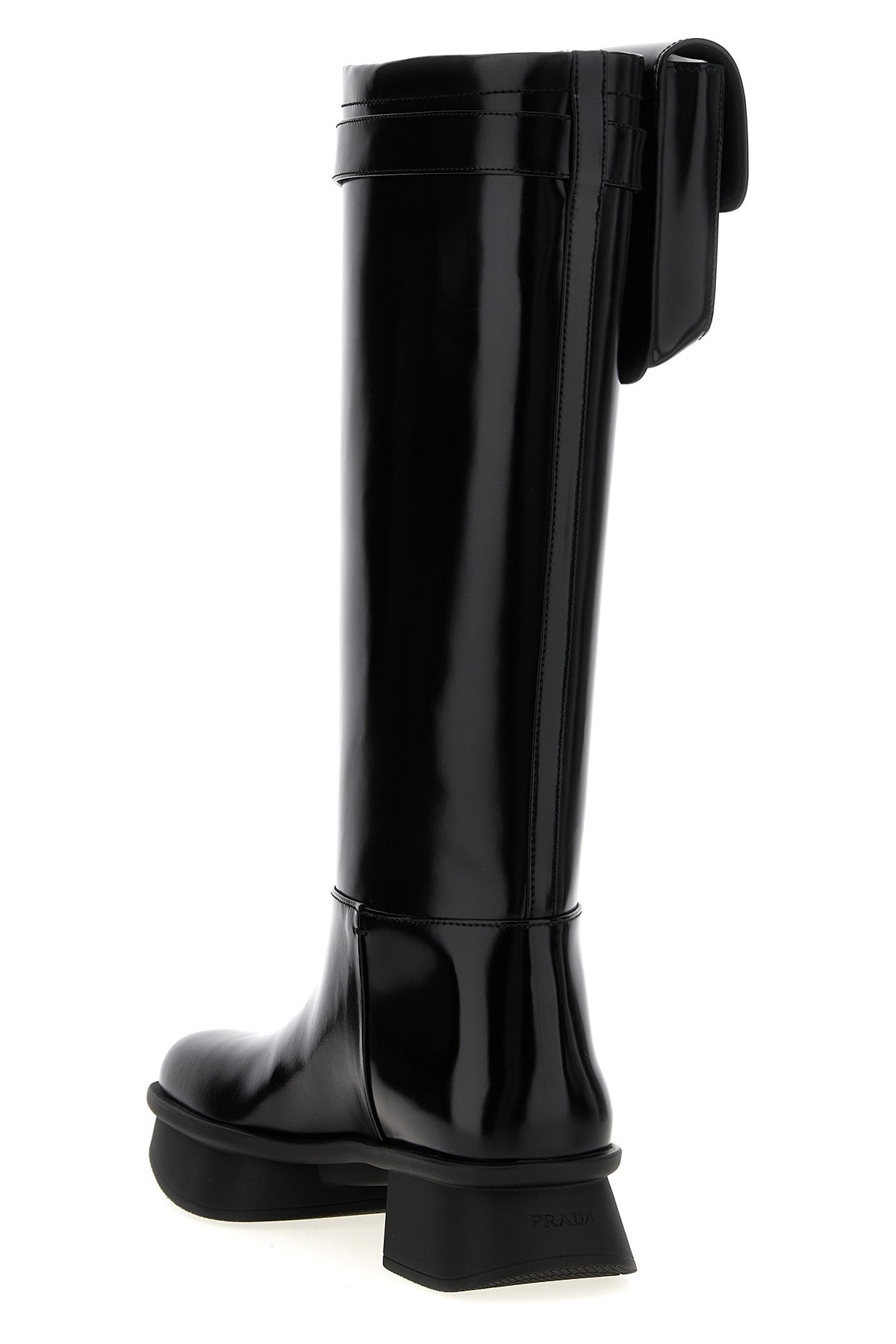 PRADA 'Equal' boots For Women 100% calfskin leather (Bos Taurus)