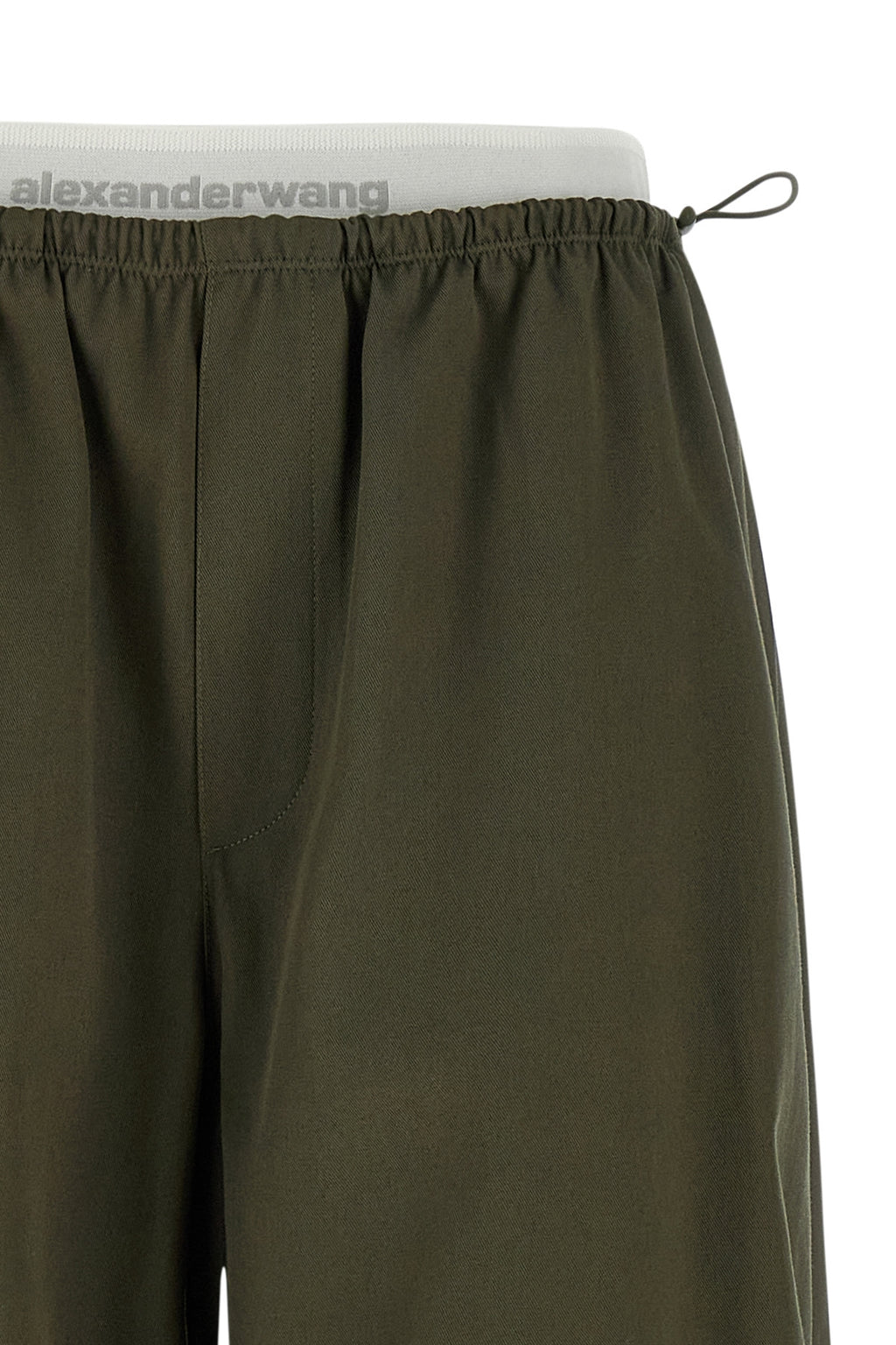 ALEXANDER WANG Double layer waist trousers For Women 100% cotton