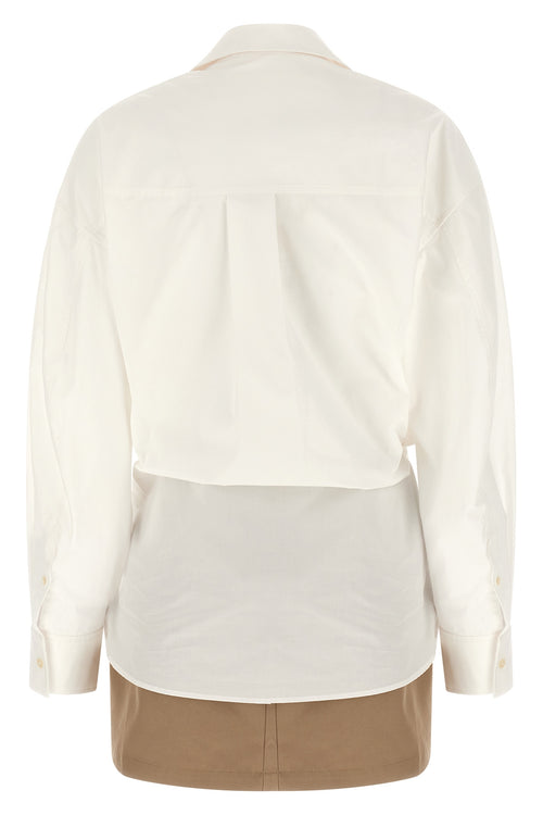 ALEXANDER WANG 'Pre-styled wrap dress' dress For Women 100% cotton