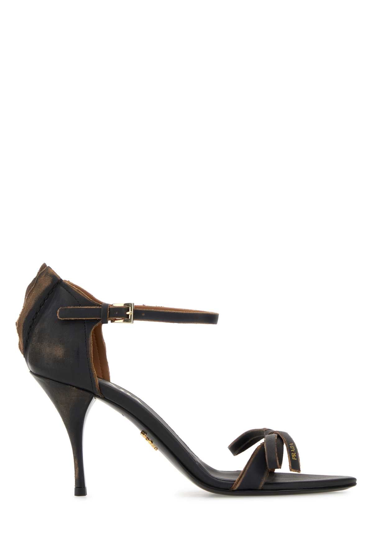 PRADA SANDALI For Women 100%CALFLEATHER