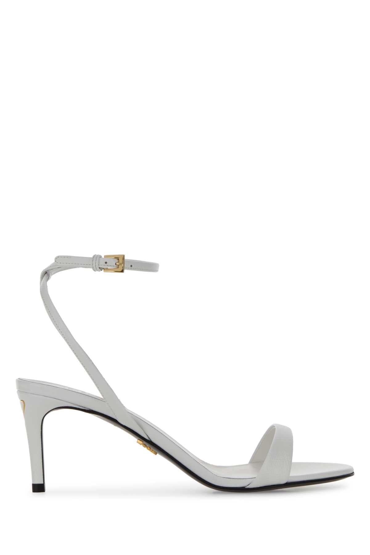 PRADA SANDALI For Women Exterior: 100% Leather Lining: 100% Leather Sole: Leather