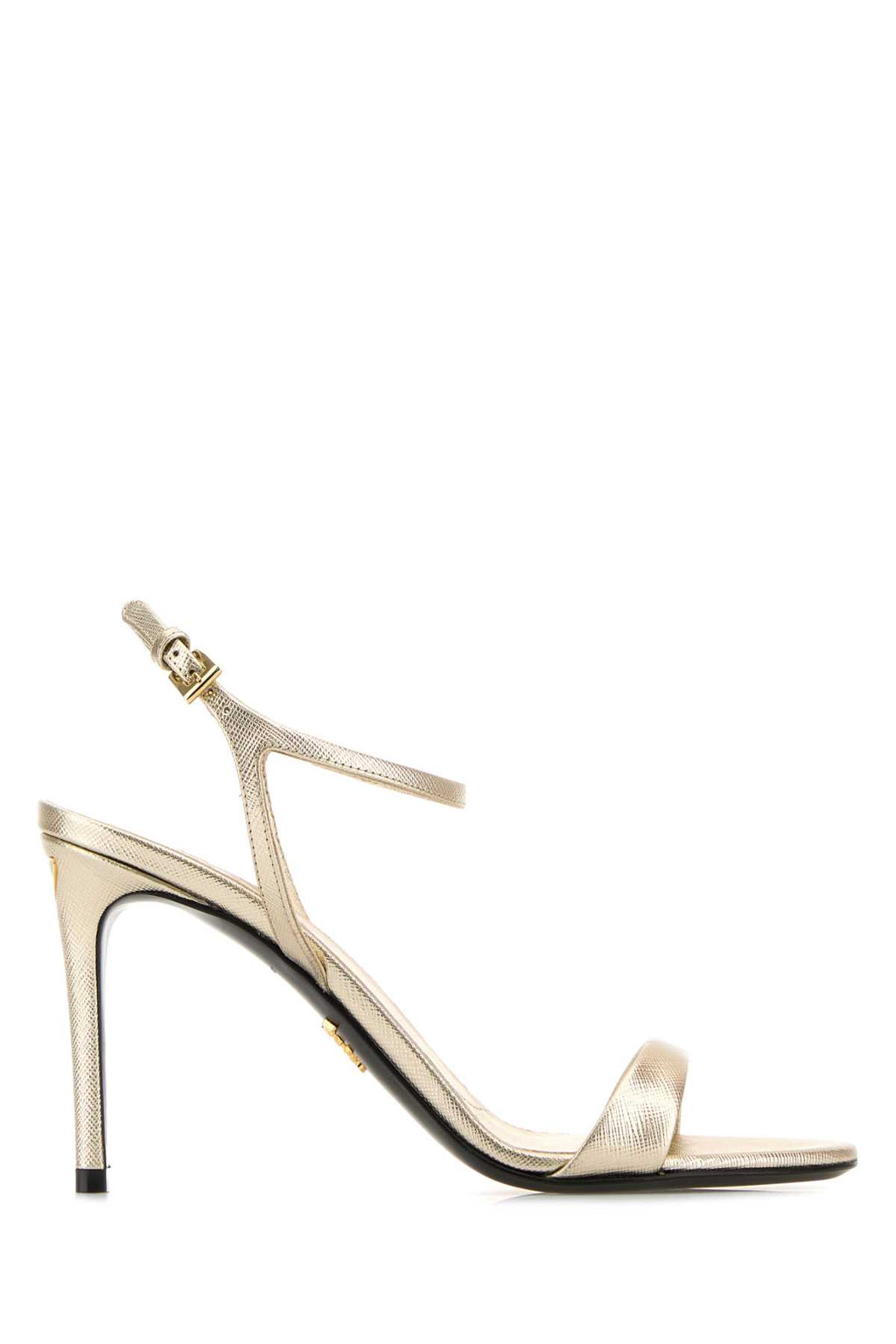 PRADA SANDALI For Women Exterior: 100% Leather Interior: 100% Leather Sole: Leather and Rubber