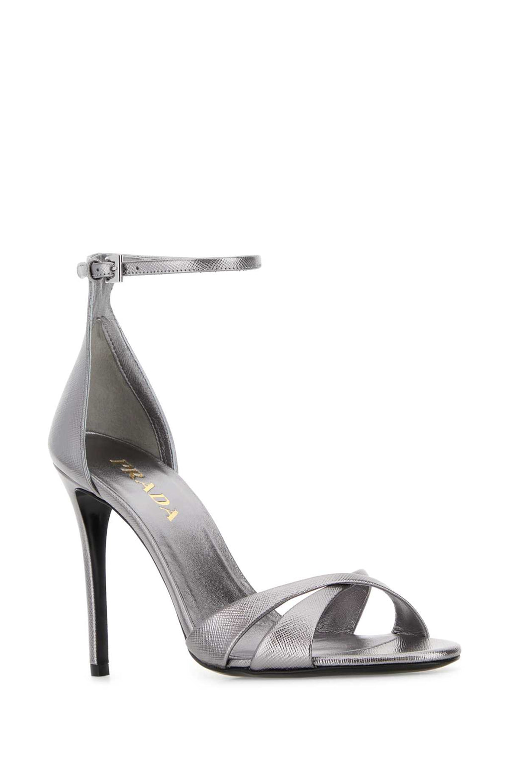 PRADA SANDALI For Women Exterior: 100% Leather Interior: 100% Leather Sole: Leather and Rubber