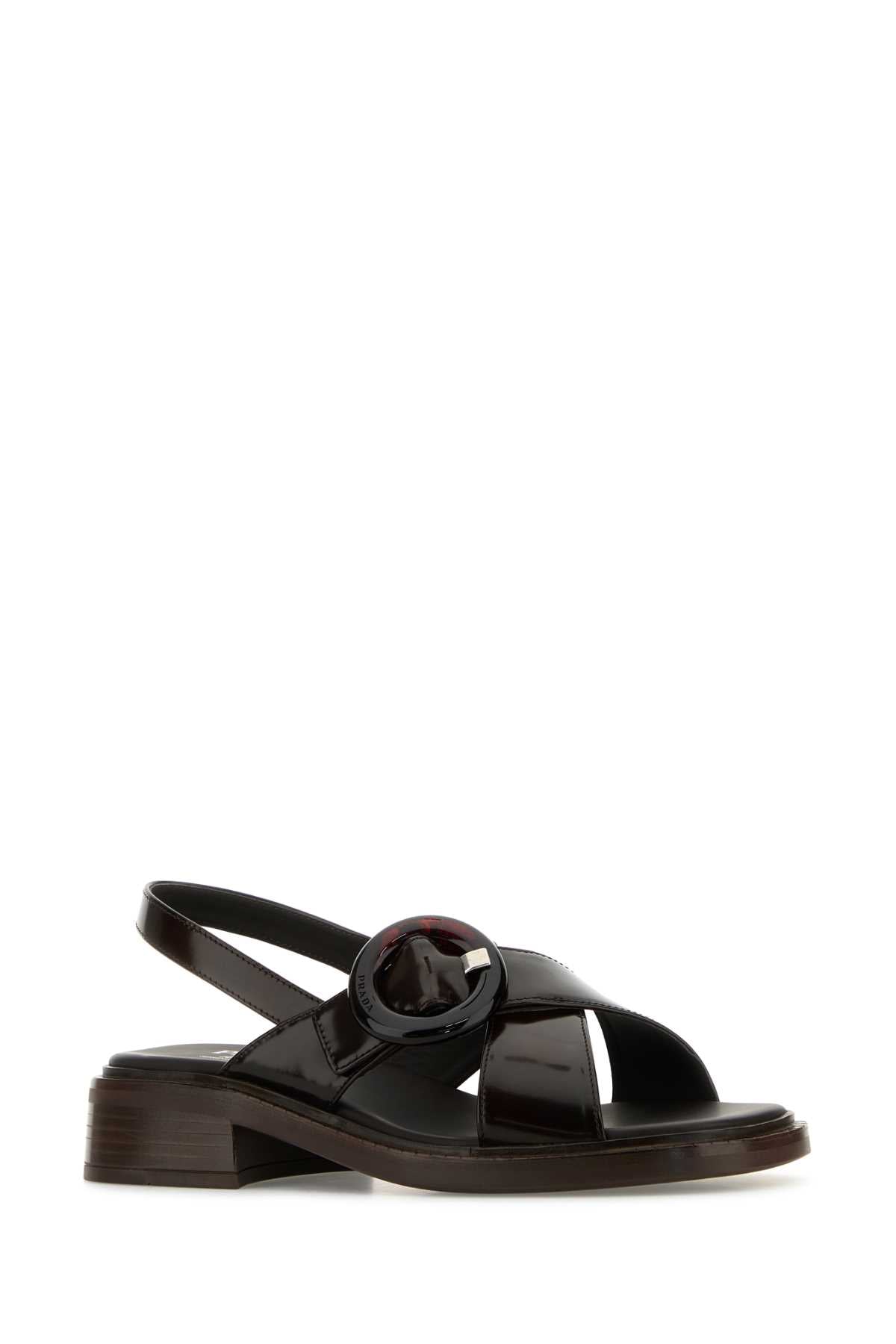 PRADA SANDALI For Women 100%CALFLEATHER
