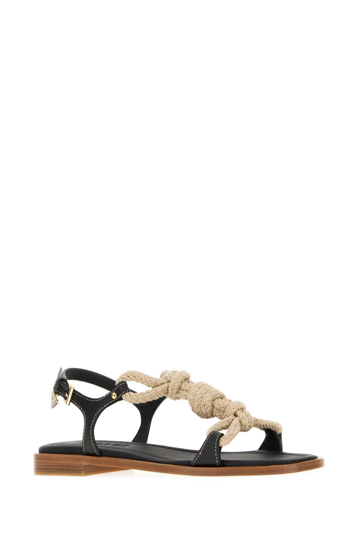 PRADA SANDALO For Women 100%CALFLEATHER-100%CO