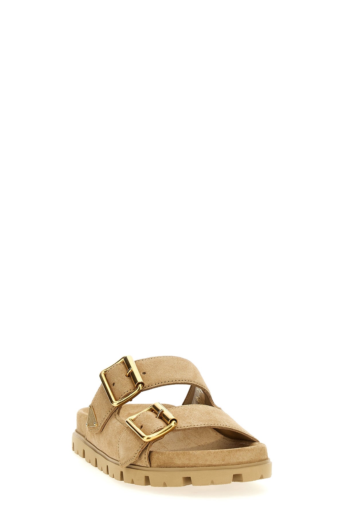 PRADA 'Slider' sandals For Women 100% calfskin leather (Bos Taurus)