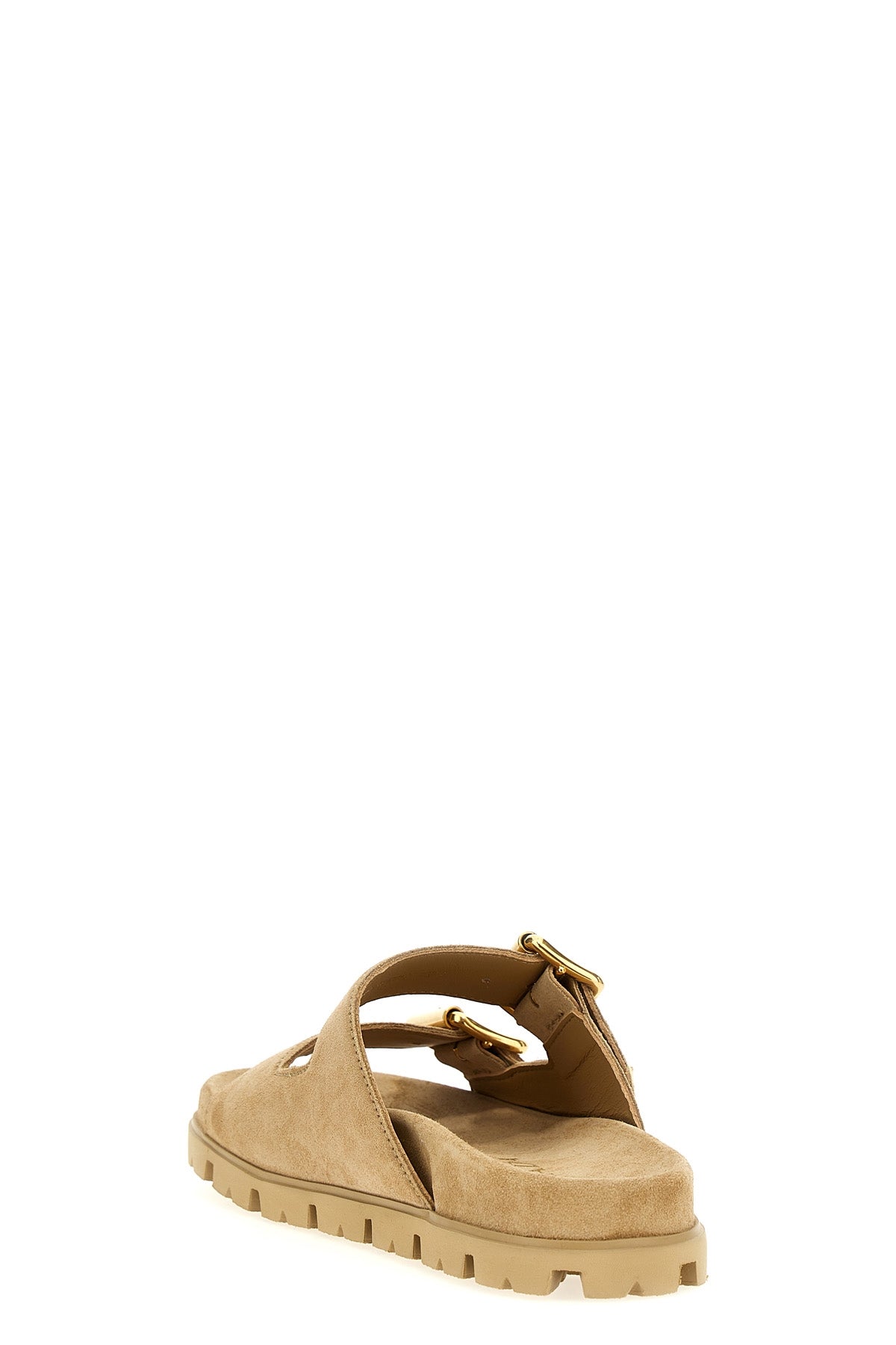 PRADA 'Slider' sandals For Women 100% calfskin leather (Bos Taurus)