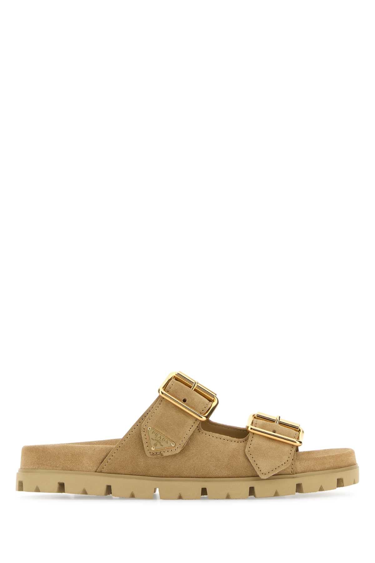 PRADA SLIPPERS For Women 100%CALF LEATHER