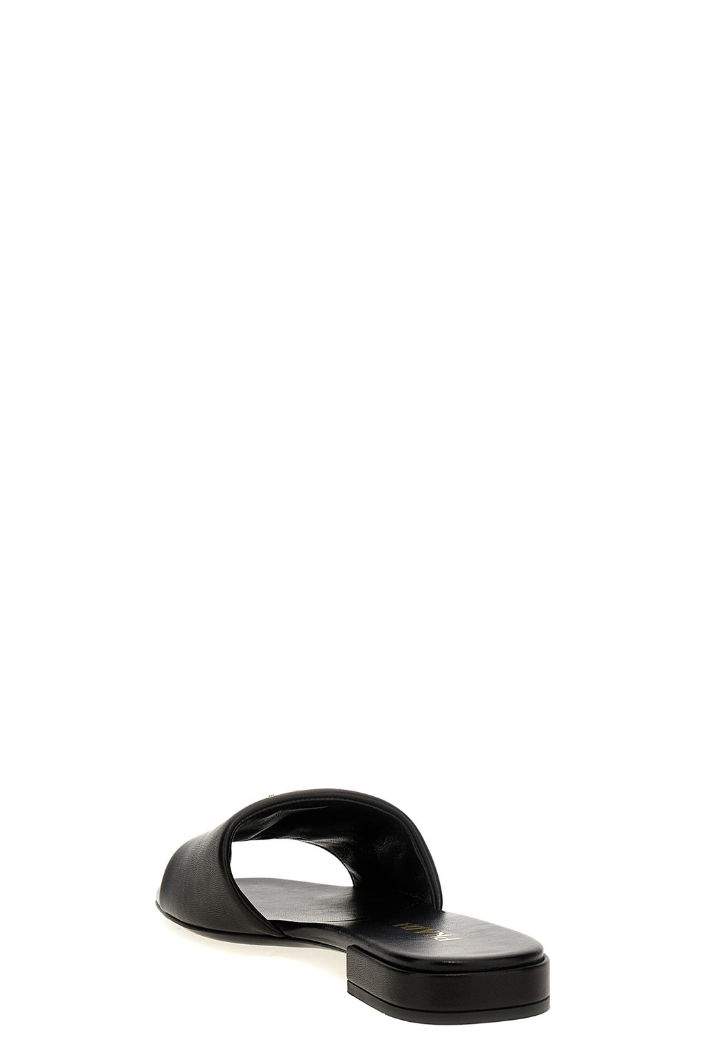 PRADA Logo leather sandals For Women 100% lamb leather (Ovis Aries)