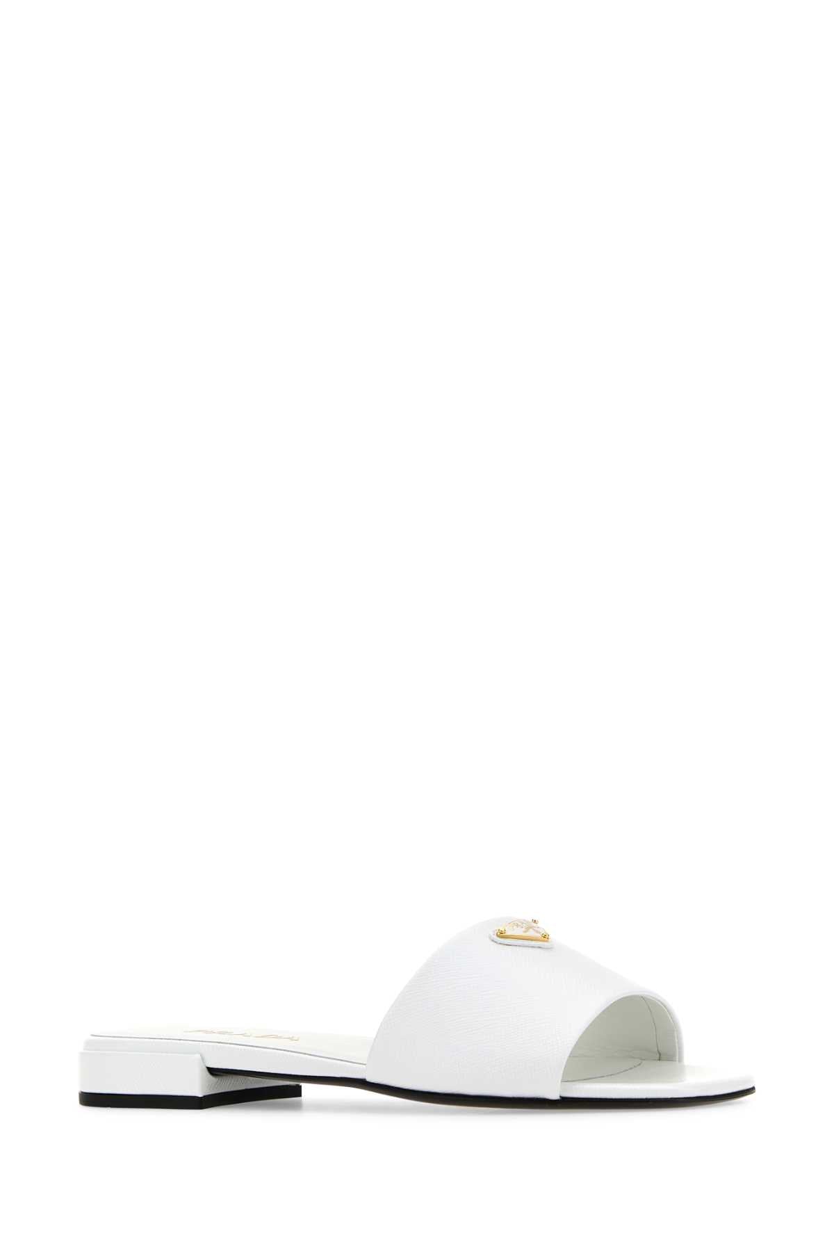 PRADA CIABATTE For Women 100%CALF LEATHER