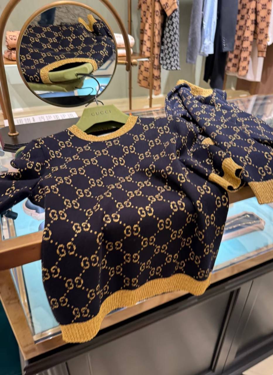 GG Jacquard Wool Sweater