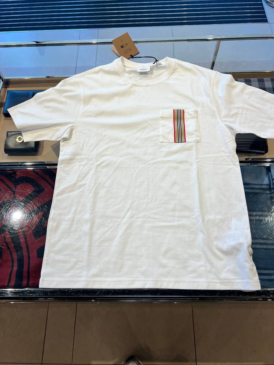 Icon Stripe Detail Cotton Oversized T-shirt