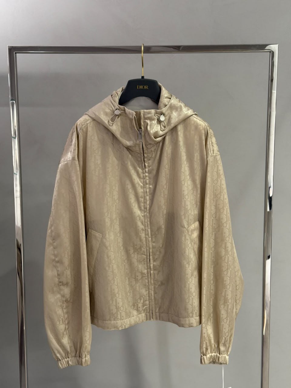 Oblique Hooded Blouson