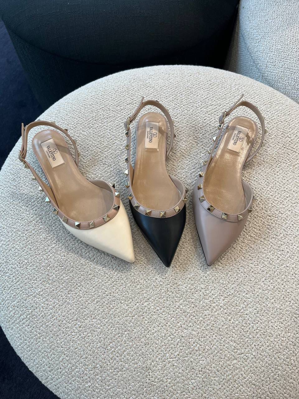 Rockstud Slingback Pump