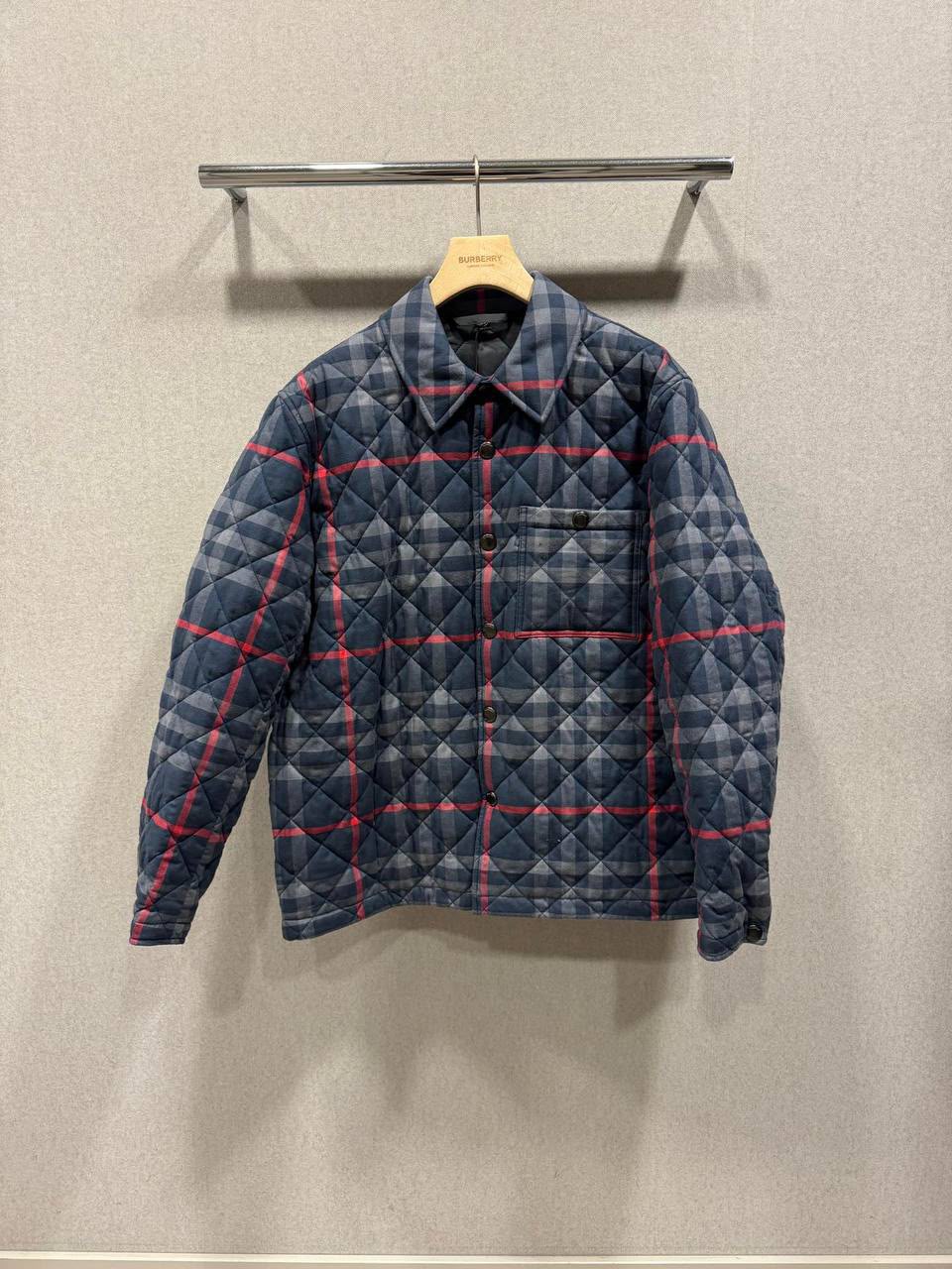 Check Quilted Jacket