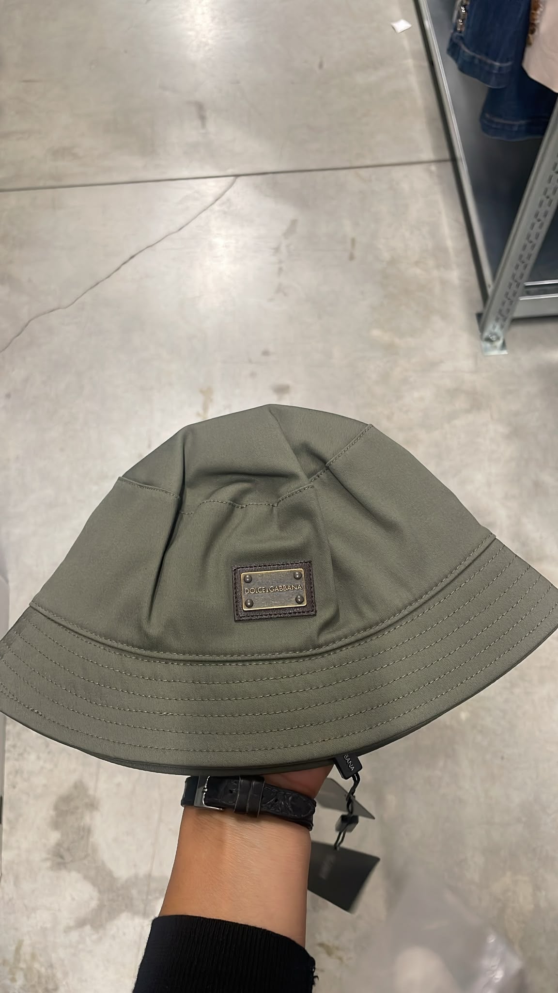 Logo-Plaque Bucket Hat