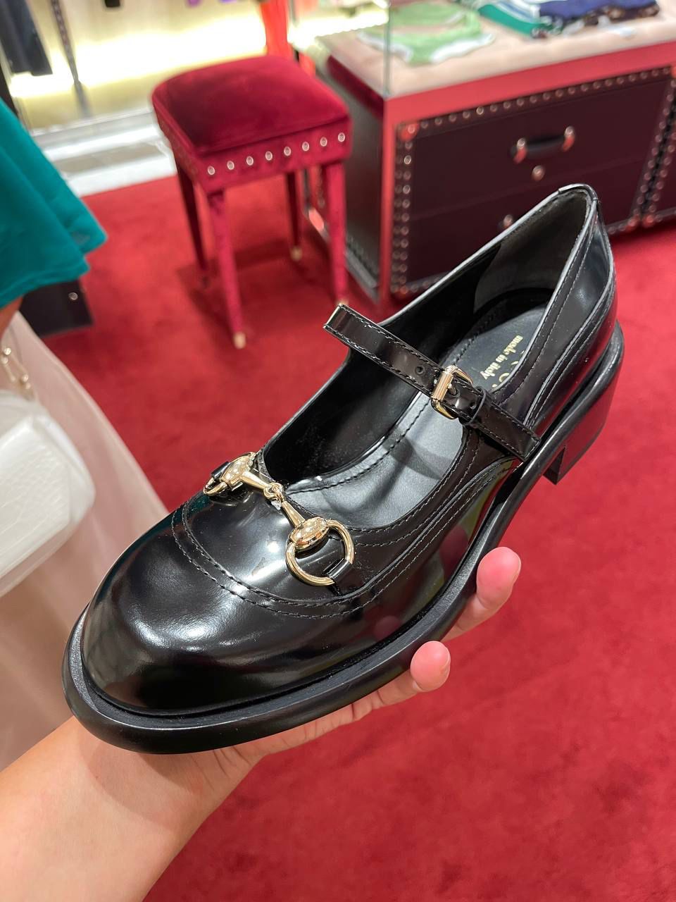 Horsebit Mary Jane Pump