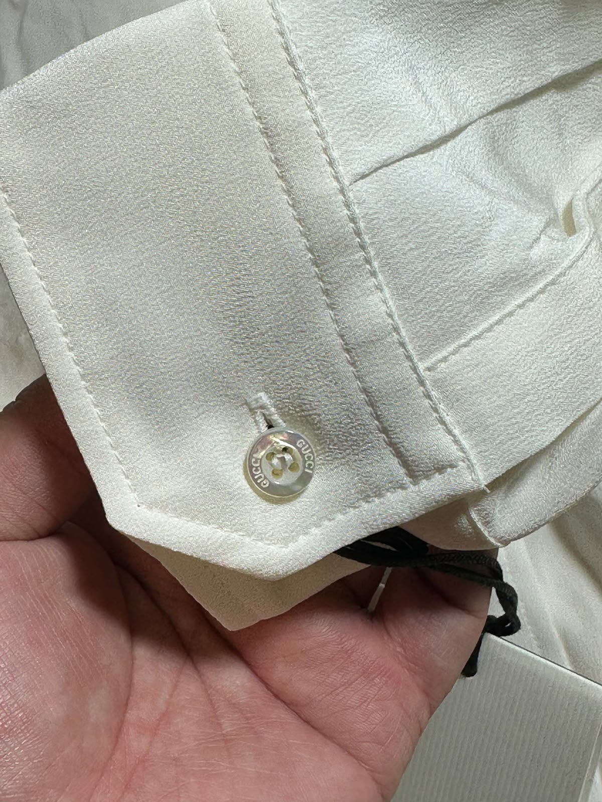 Silk Button-Down Shirt