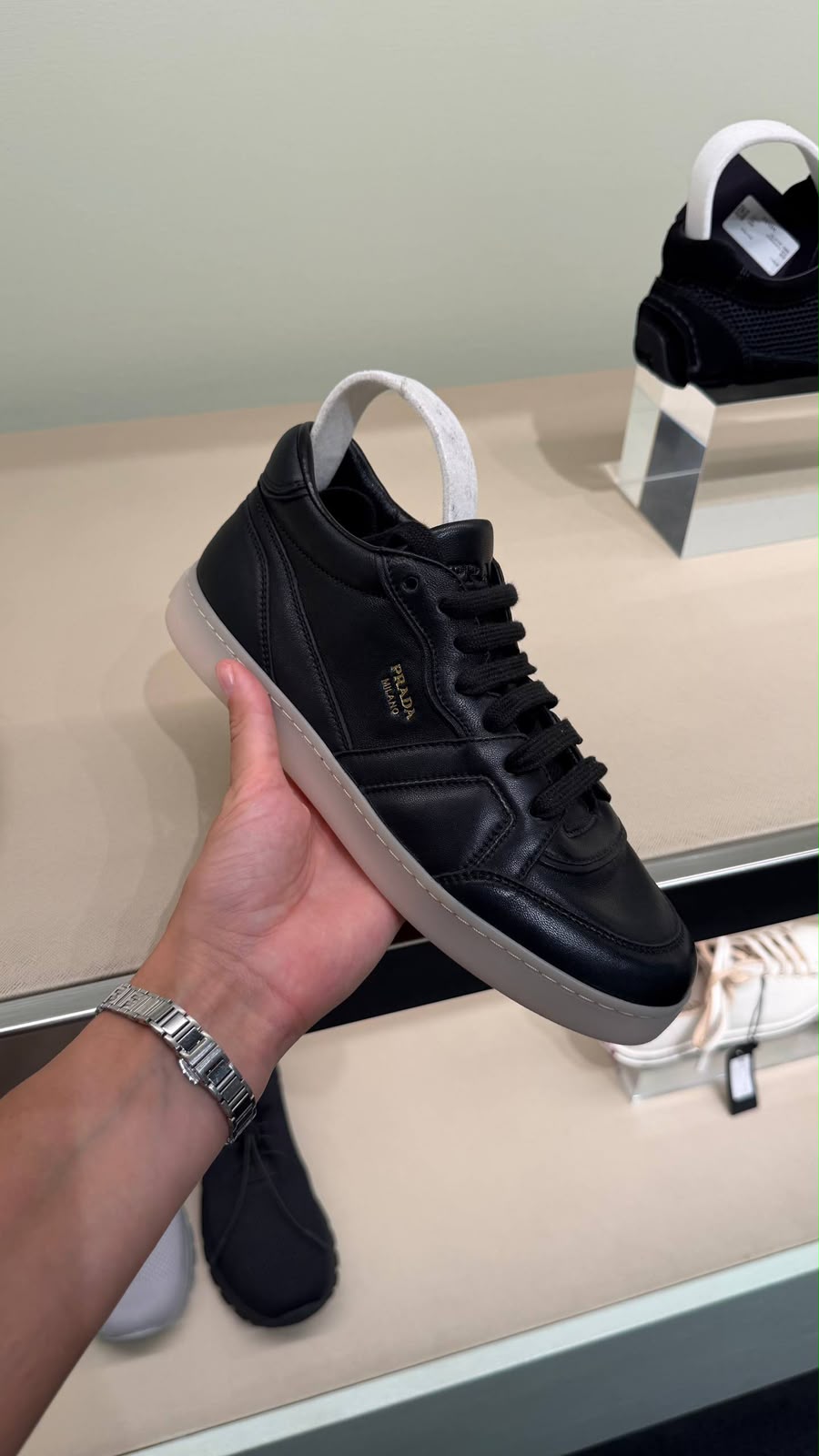Leather Sneakers