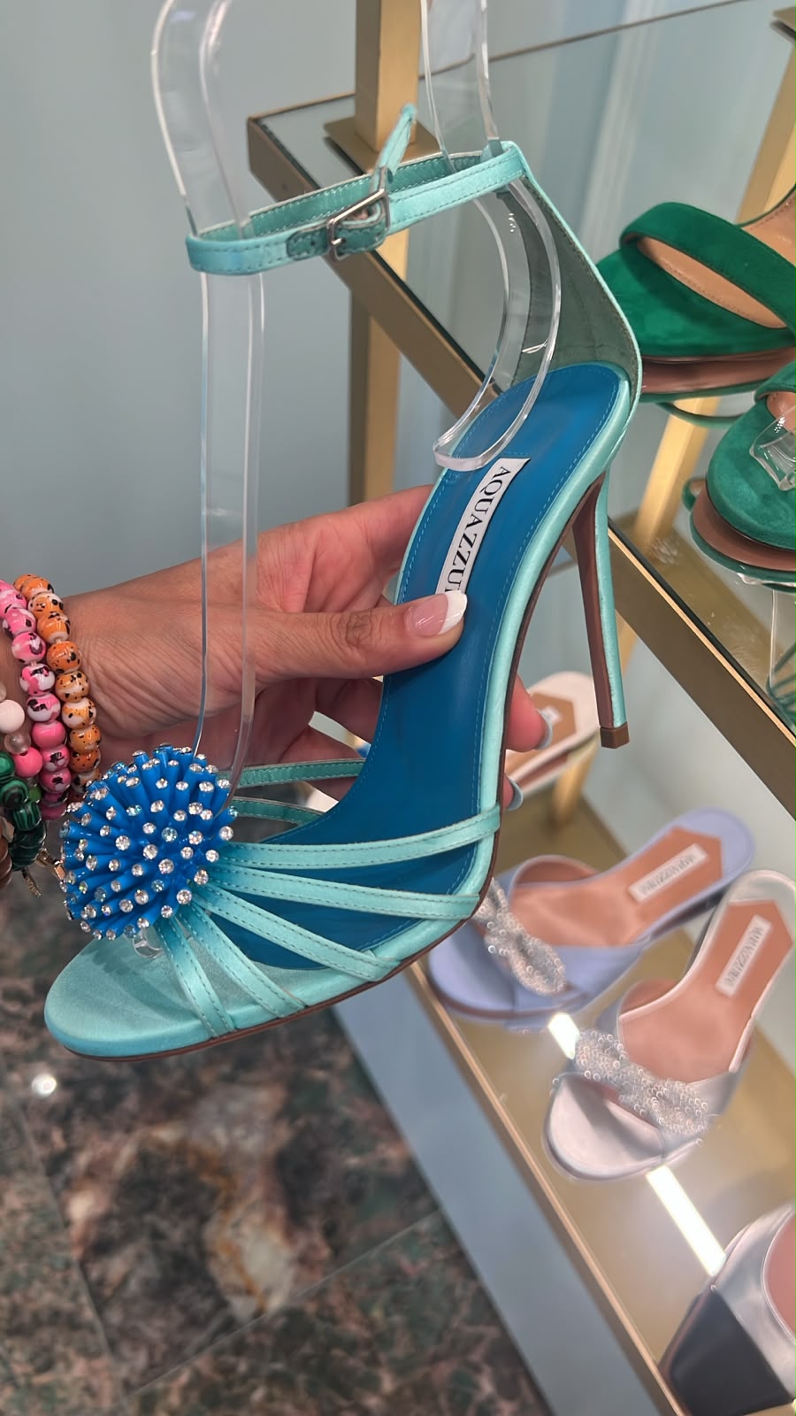 Tequila Pom Pom Sandals