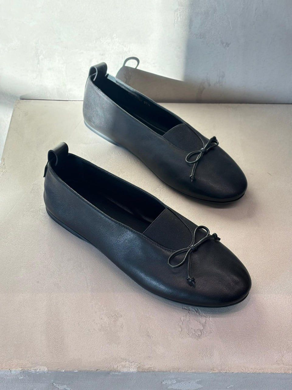 Leather Ballet Flats