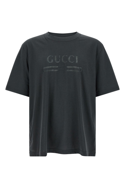 'Incrocio GG' devoré T-shirt