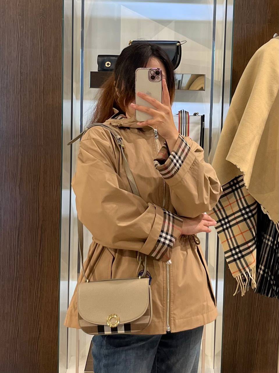 Vintage Check Hooded Jacket
