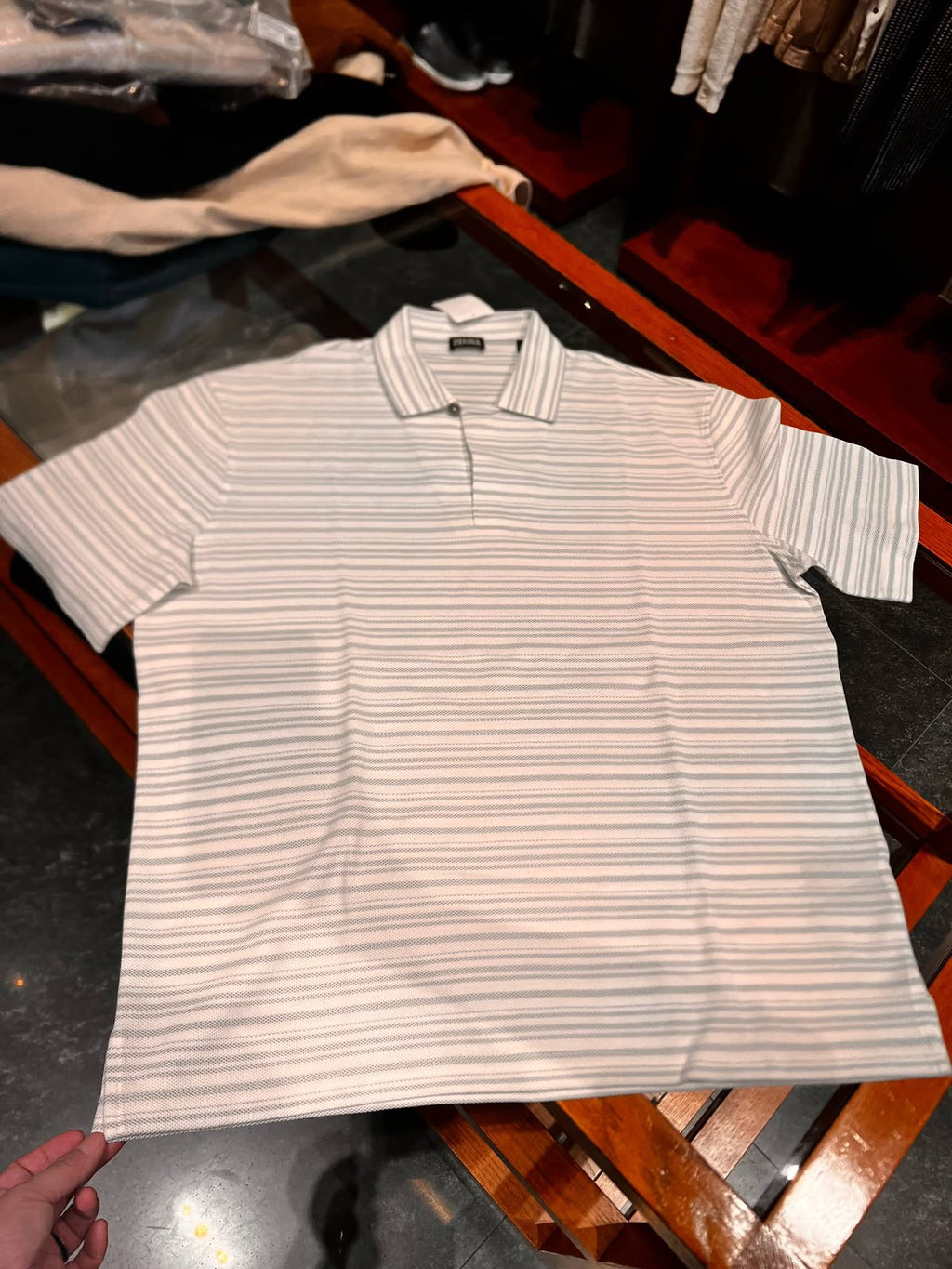 Striped Polo Shirt