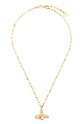 'Man. Mini Bas Relief Orb' necklace