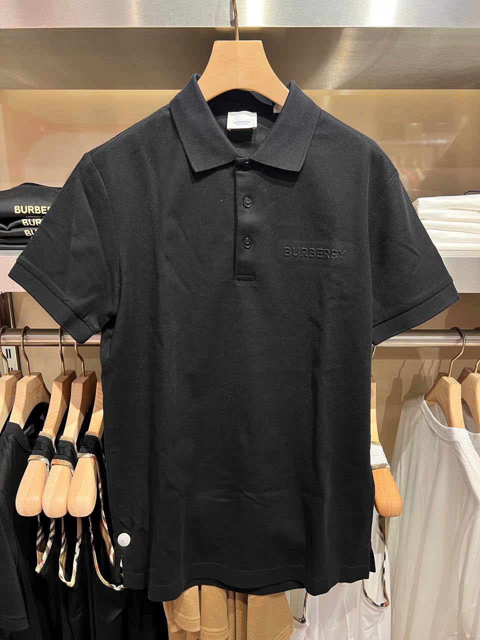 Polo Shirt with Vintage Check Placket