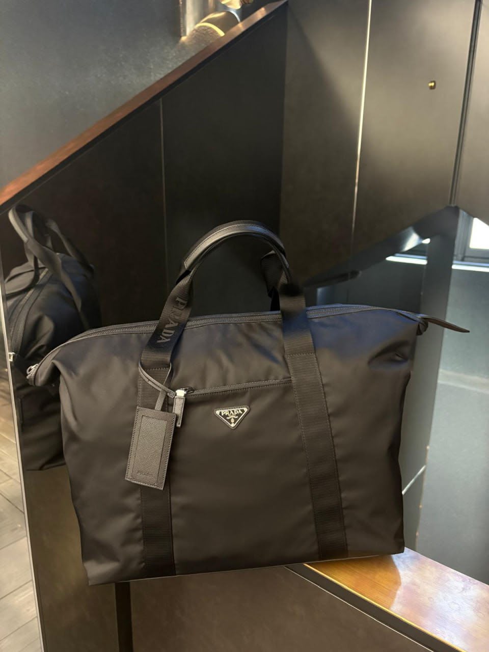 Re-Nylon duffle bag