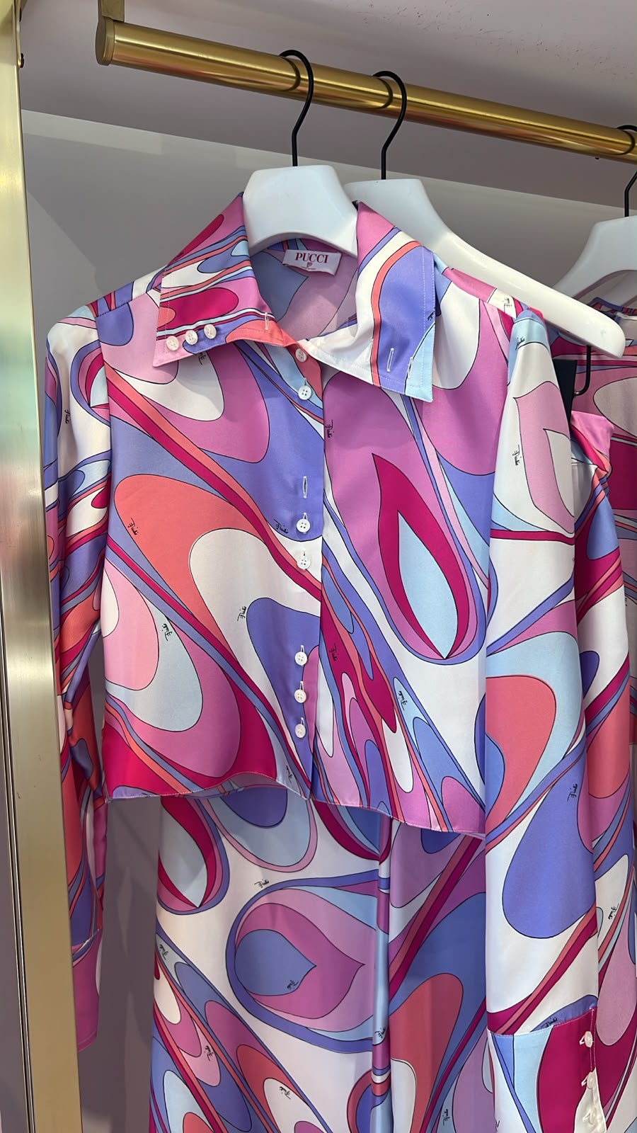 Printed Silk Shirt