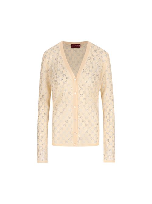 Cardigan realizzato in seta