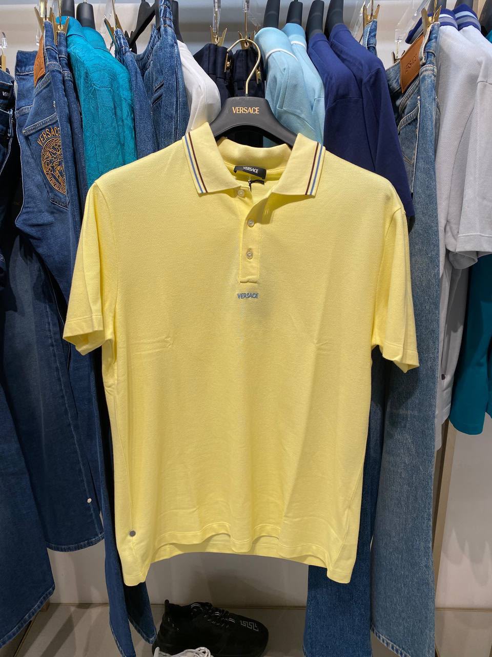 Piqué Polo Shirt with Logo Embroidery