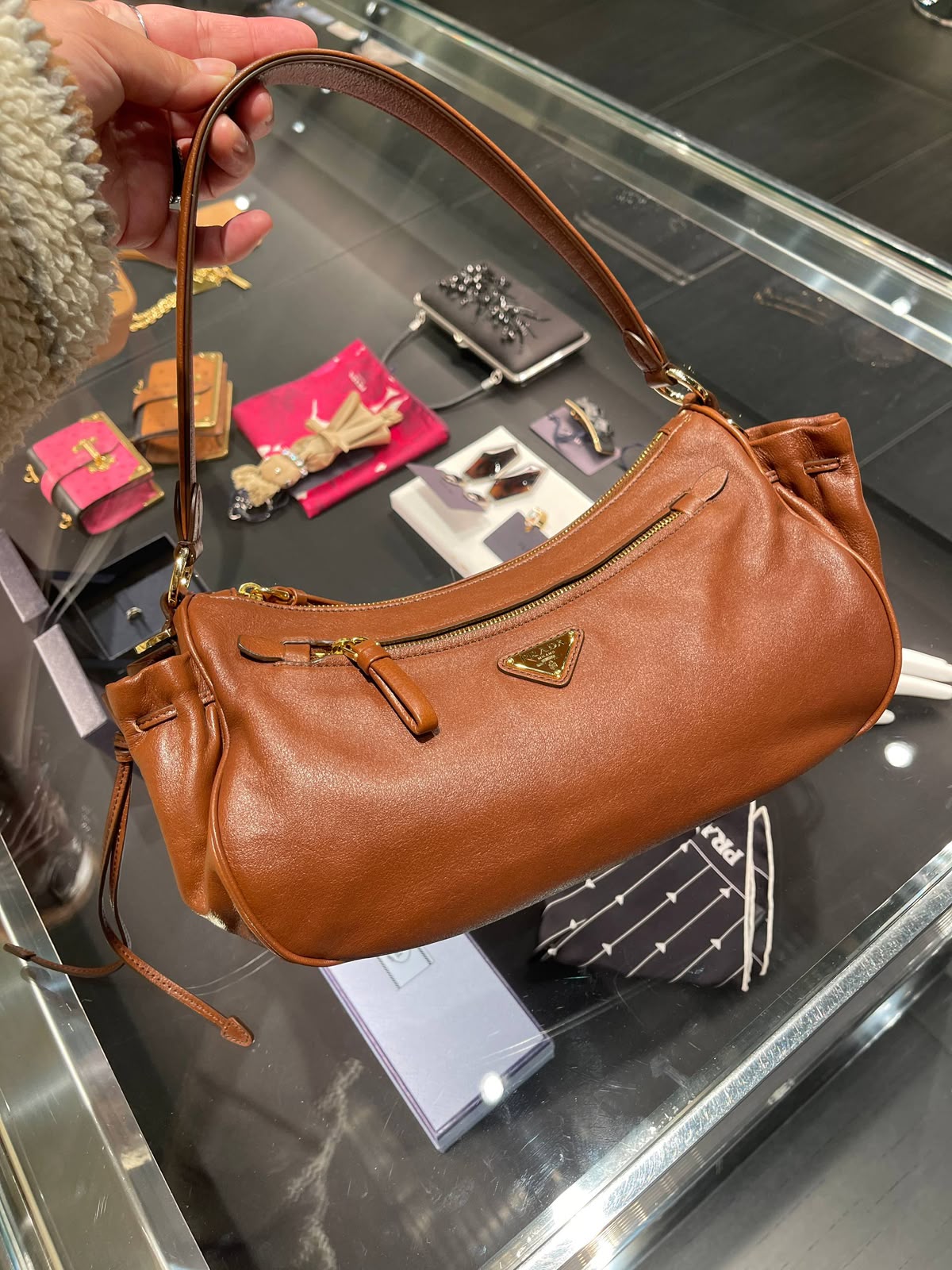 Soft Leather Shoulder Bag