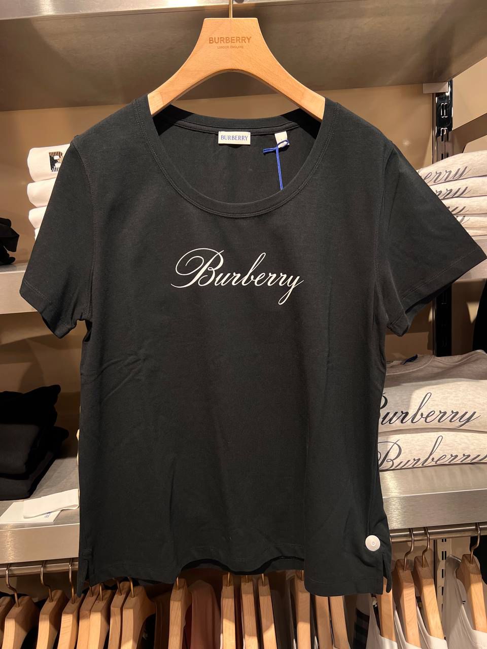 Script Logo Cotton T-shirt