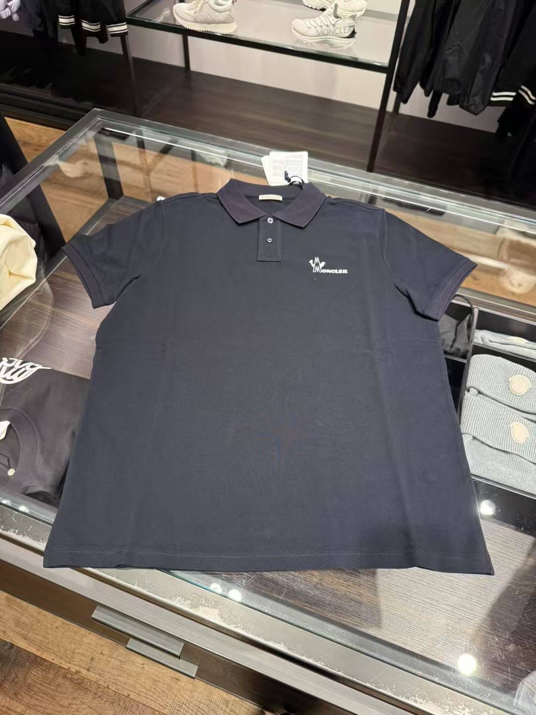 Moncler Script Logo Polo Shirt