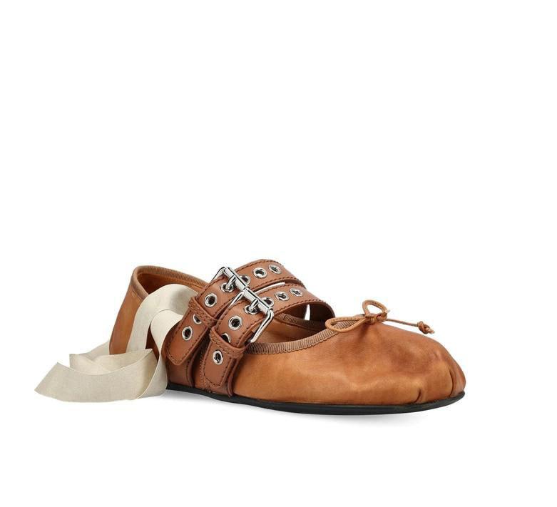 Ballerina Buckle Flat