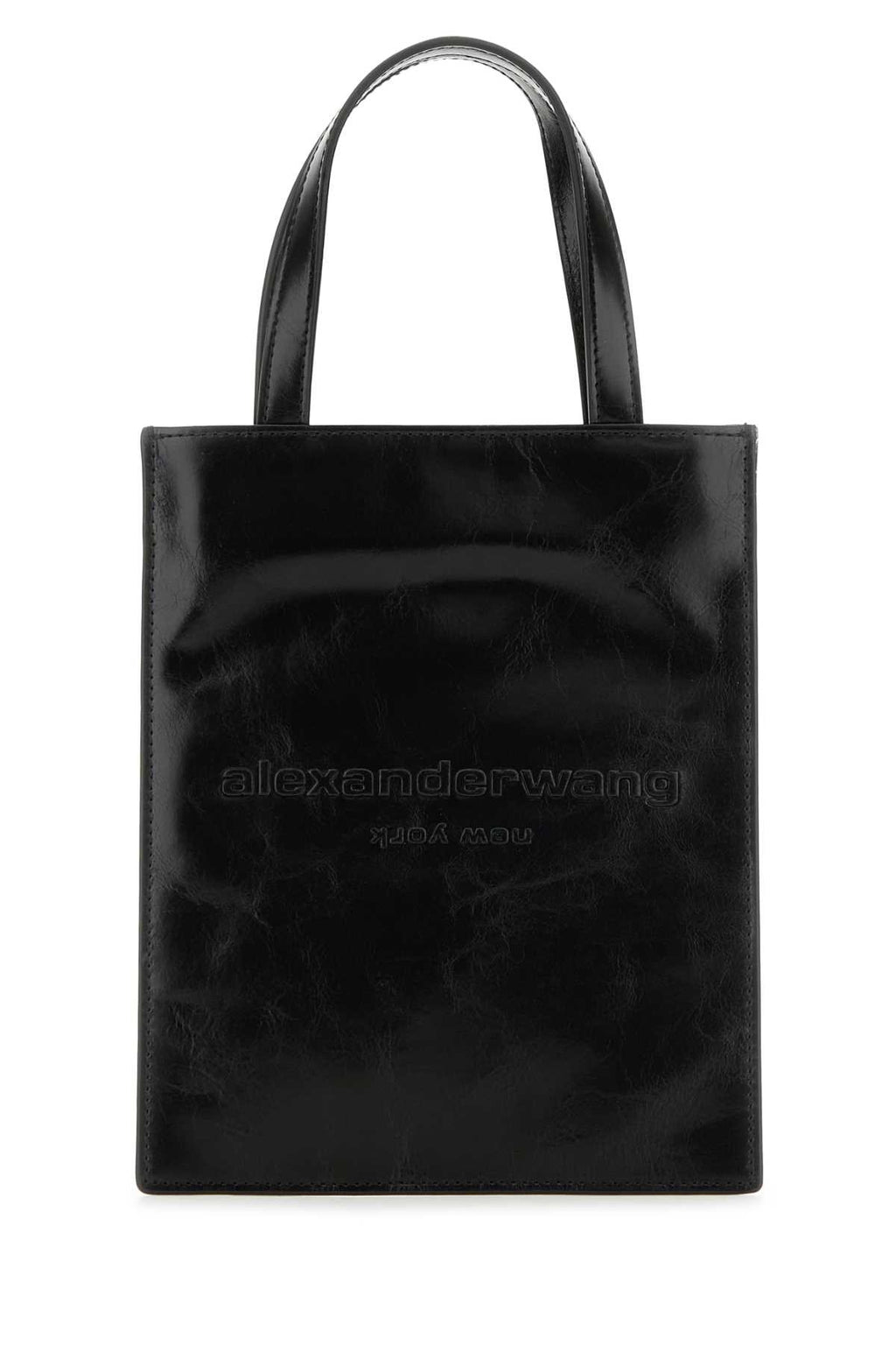 ALEXANDER WANG PINCH SMALL TOTE W/ STRAP For Women Exterior: 100% Leather Lining: 100% Fabric Finishing: Silver metal