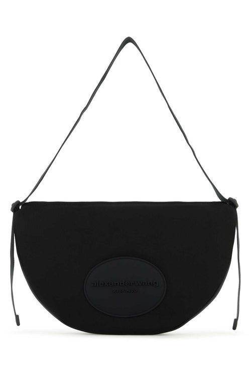 ALEXANDER WANG BO LARGE CROSSBODY BAG For Women Exterior: 95% Nylon 5% Polyurethane Lining: 100% Polyester Finishing: Enameled metal