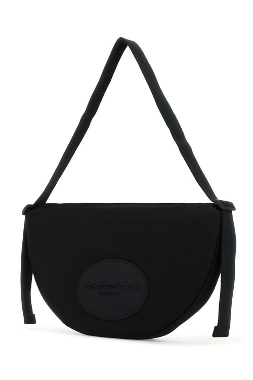 ALEXANDER WANG BO LARGE CROSSBODY BAG For Women Exterior: 95% Nylon 5% Polyurethane Lining: 100% Polyester Finishing: Enameled metal