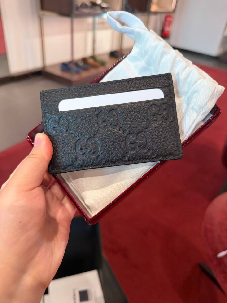 Signature Leather Card Case