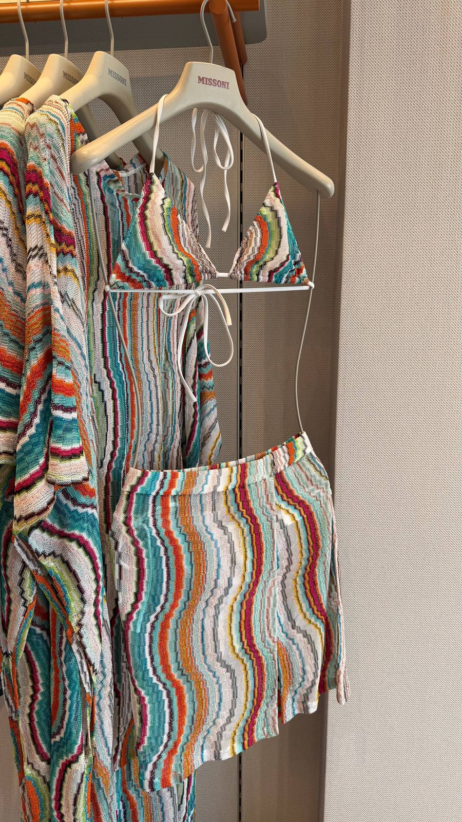 Missoni Zigzag Knit Bikini and Matching Cover-up