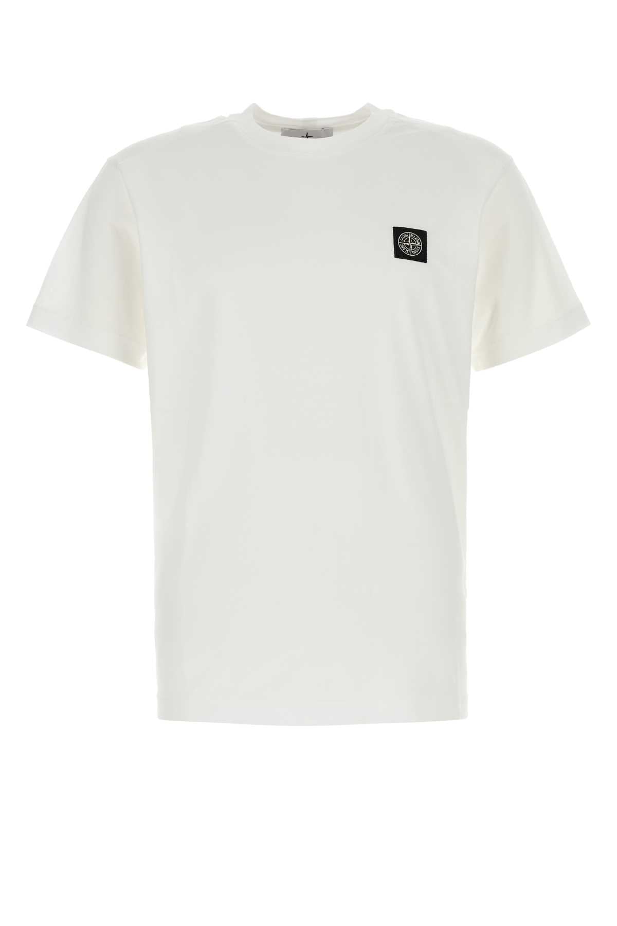 STONE ISLAND SS T-SHIRT For Men Exterior: 100% Cotton