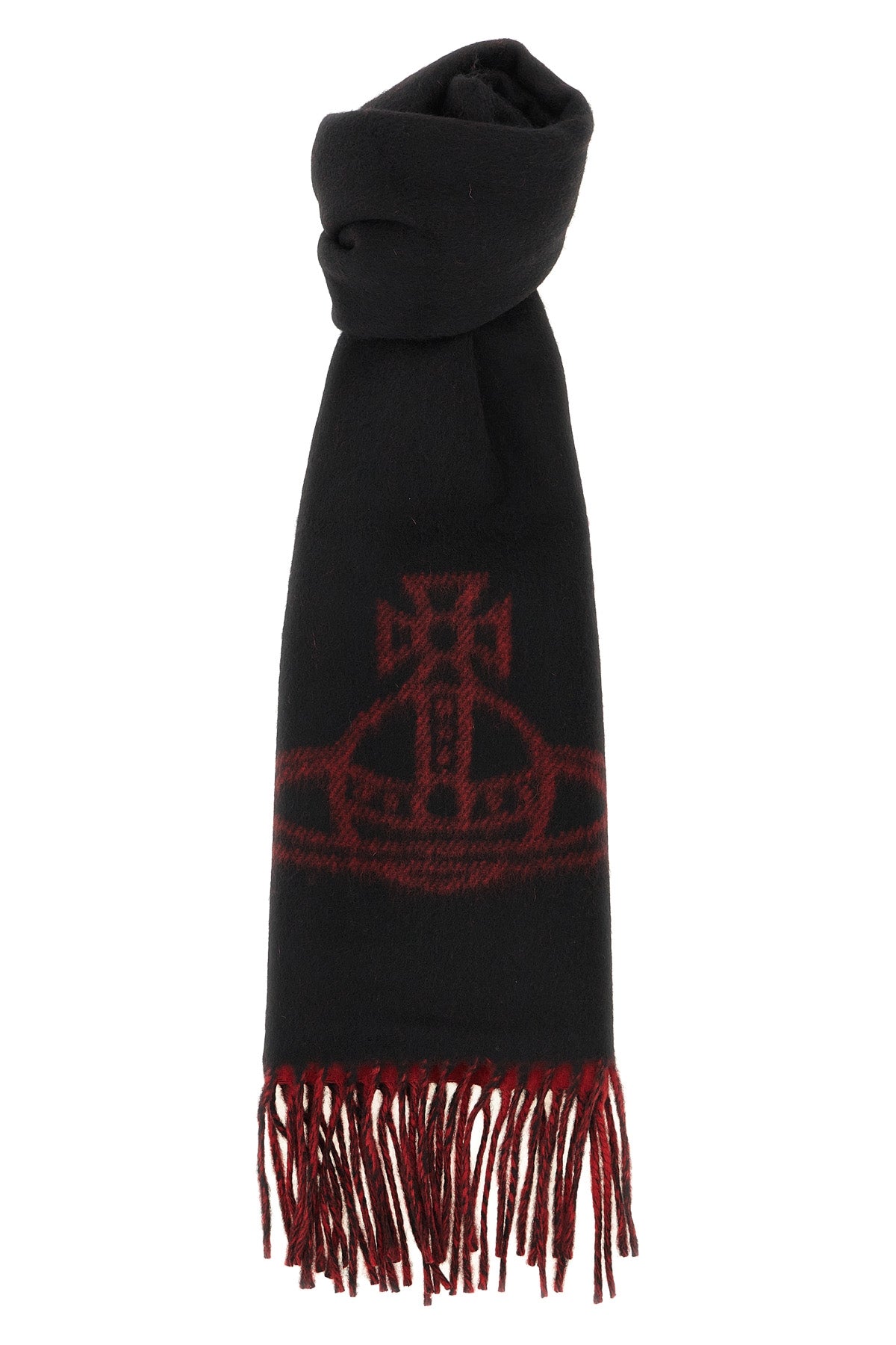 'Orb' double-face scarf