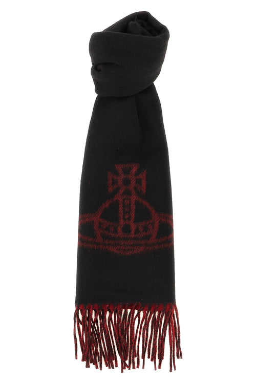 'Orb' double-face scarf