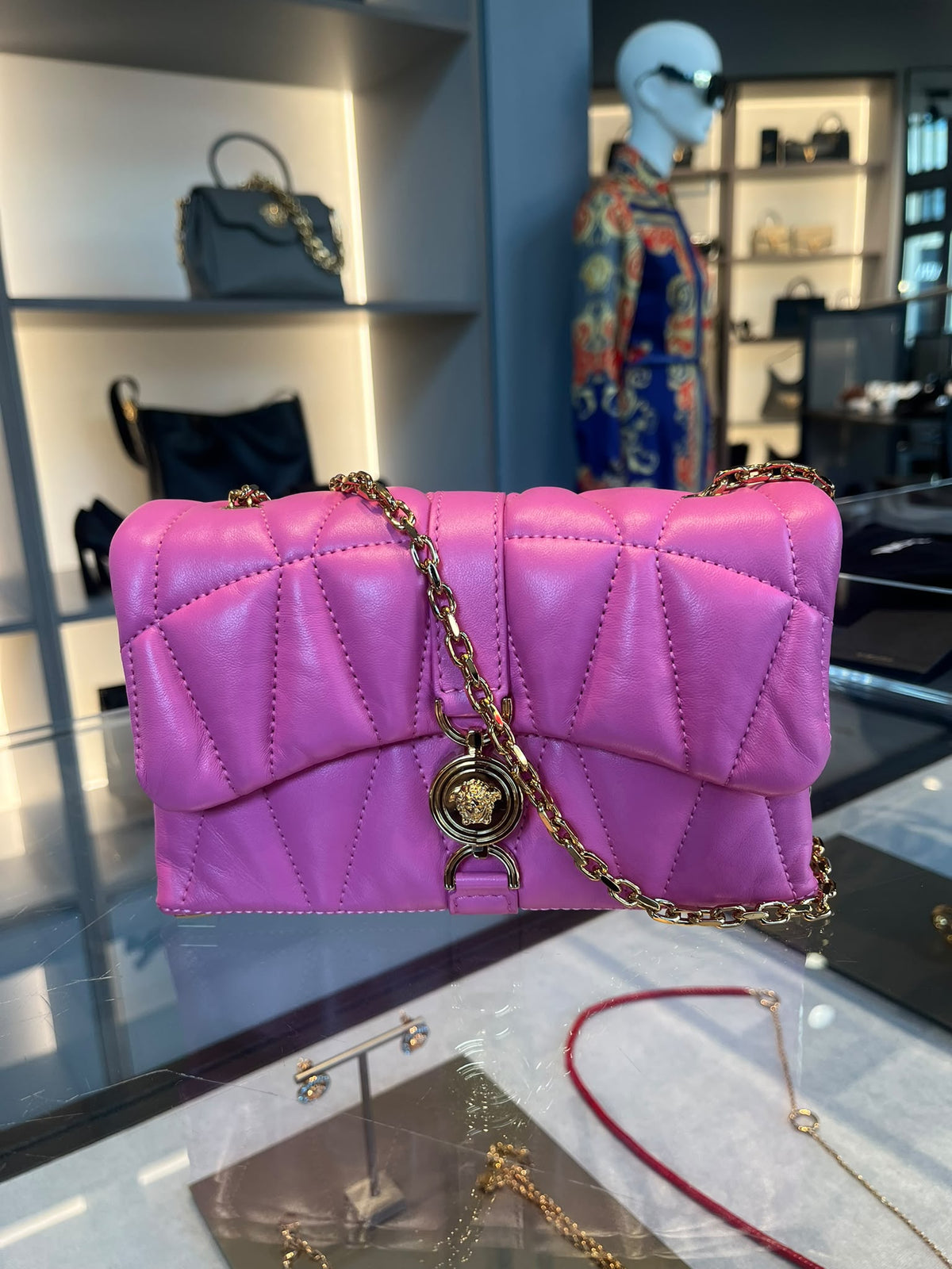 Quilted Leather Shoulder Bag